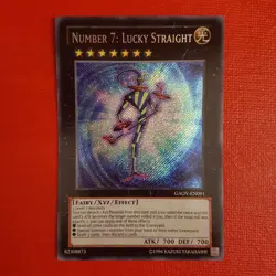 Yugioh Number 7: Lucky Straight GAOV-EN091 - Image 1