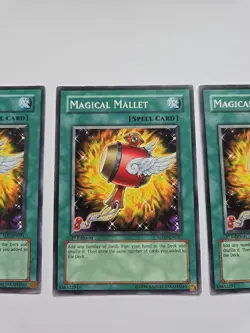 Yu-Gi-Oh! Magical Mallet 2 X SD09-EN027 1 X SD7-EN021 1st EDITION Lightly Played - Image 3