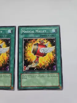 Yu-Gi-Oh! Magical Mallet 2 X SD09-EN027 1 X SD7-EN021 1st EDITION Lightly Played - Image 4
