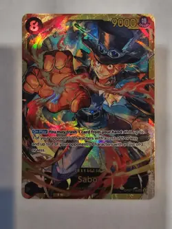 Sabo - OP07-118 OP07-118 Carrying On His Will Foil SEC - Image 1