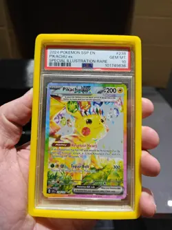 PSA 10 Pikachu EX 238/191 SIR Surging Sparks Pokemon TCG - Image 1