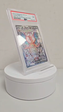 2023 POKEMON OBF EN-OBSIDIAN FLAMES SPECIAL ILLUSTRATION RARE CHARIZARD EX PSA 9 - Image 2