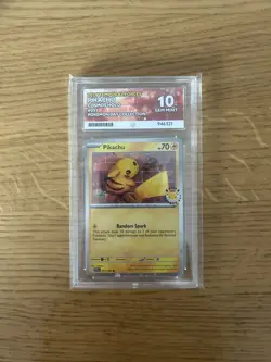 Pokemon Pikachu Cosmos Holo Pokemon Day 2026 #051/162 Ace Graded Gem Mint 10 🔥 - Image 1