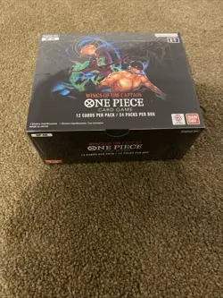 One Piece Card Game TCG Booster Box OP-06 Wings of the Captain English + Sealed - Image 1