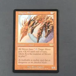 MTG - 1x Magma Sliver - Legions - NM - Vintage Rare - Magic the Gathering #107 - Image 2