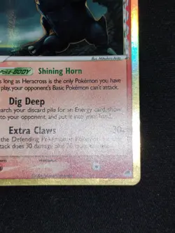 Pokemon Card - Heracross 3/101 Holo - Ex Dragon Frontiers - 2006 Exc/Nm English - Image 5