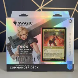 Final fantasy MTG Magic the Gathering Collector Commander Deck Limit Break - Image 1