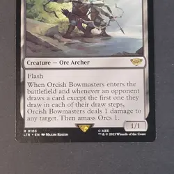MTG - 1x Orcish Bowmasters - Lord of the Rings Tales of Middle Earth - NM Magic - Image 5
