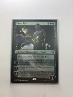 Magic: The Gathering Tyvar Kell Legendary Planeswalker Kaldheim Foil Mythic - Image 1