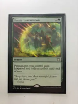 Magic: The Gathering Heroic Intervention Commander Forgotten Realms - Image 1