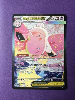 Mega Clefable ex 119/088 Pokemon Perfect Order Special Illustration Rare - Image 1