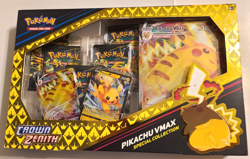 Pokemon TCG Crown Zenith Pikachu VMAX Special Collection Box Sealed - Image 1