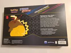 Pokemon TCG Crown Zenith Pikachu VMAX Special Collection Box Sealed - Image 2
