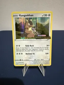 Pokemon TCG Darkness Ablaze Kangaskhan (SWSH038) Stamped - Image 1
