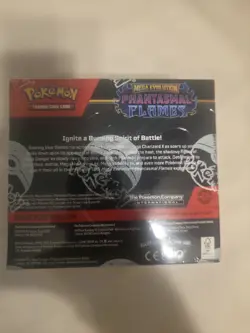Pokemon TCG Mega Evolution Phantasmal Flames Booster Box English 2025 Sealed - Image 2