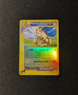 Pokemon AQUAPOLIS - #48/147 Furret - Reverse Holo - ENG - Lightly Played - Image 3