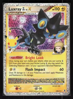 Luxray GL LV.X Holo Pokemon Celebrations: Classic Collection 109/111 NM - Image 1