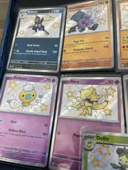 Dachsbun 161/091 Paldean Fates Shiny Rare Pokemon card set - Image 3