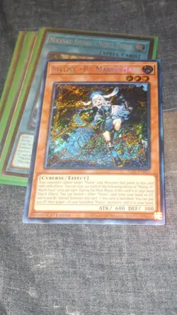Yu Gi Oh! TCG Maliss P March Hare (Secret Rare) 1st Edition - Image 1