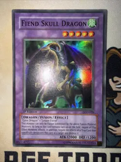 Fiend Skull Dragon - LON-039 - Super Rare 1st Edition - Yugioh LP - Image 2