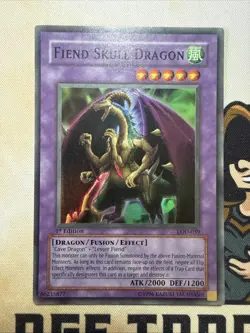 Fiend Skull Dragon - LON-039 - Super Rare 1st Edition - Yugioh LP - Image 3
