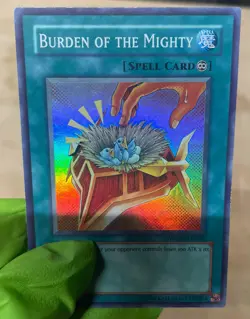 HP Yu-Gi-Oh! - Burden Of The Mighty - Super Rare / Holo - WC08-EN002 - Image 2