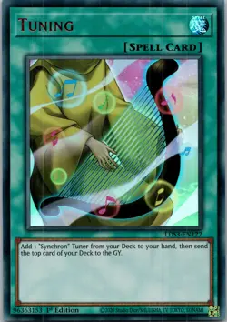Yugioh Tuning (Red) LDS3-EN122 1st Edition Ultra Rare NM - Image 1