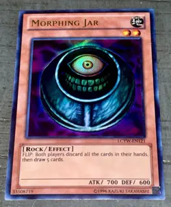 YuGiOh! Morphing Jar LCYW-EN121 Unlimited Edition Ultra Rare Collectible Card! - Image 1
