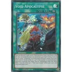 Void Apocalypse Yu-Gi-Oh! ETCO-EN065 1st Super Rare - Image 1