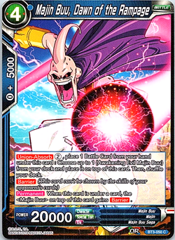 Majin Buu, Dawn Of The Rampage BT3-050 C Dragon Ball Super Card - Image 1