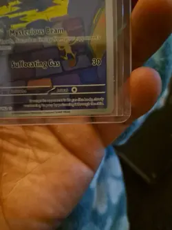 Pokemon TCG Gastly Illustration Rare IR Holo Card 177/162 Temporal Forces - Image 4