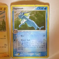 Pokemon Flareon, Jolteon & Vaporeon Holo POP series 3 Lot 3 Cards - Image 5