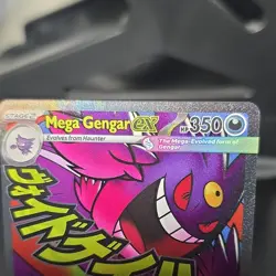 Pokemon TCG Mega Gengar EX 269/217 ASCEN Full Art Holo EX Stage 2 Card - Image 4