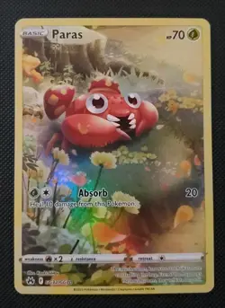 Paras GG32/GG70 SWSH Crown Zenith Galarian Gallery Pokemon Card TCG - Image 1