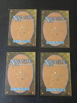 Leonin Elder X4 Mirrodin Ex+ Condition See Front/back Pics MTG - Image 2