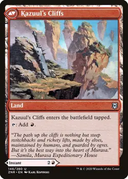 Kazuul's Fury | #146 | ZNR | MTG | Foil | MP - Image 2