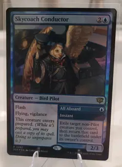 Skycoach Conductor Foil Rare Secrets of Strixhaven 67 MTG Near Mint 2026 - Image 1