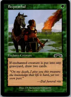 Bequeathal C EXO #106 NM MTG Magic - Image 1