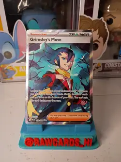 Grimsley’s Move 120/094 Phantasmal Flames Full Art English Pokemon TCG MINT - Image 1