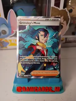 Grimsley’s Move 120/094 Phantasmal Flames Full Art English Pokemon TCG MINT - Image 2