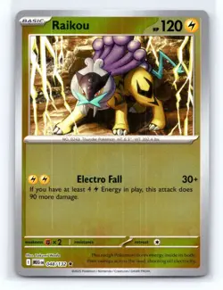 Raikou - 048/132 - Reverse Holo - Pokemon Mega Evolution - Image 1