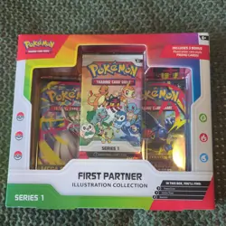 Pokemon TCG First Partner Illustration Collection Series 1 Sealed NEW - Image 1