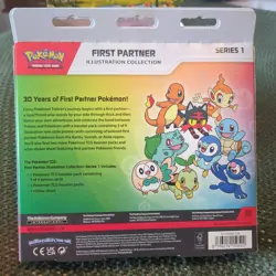 Pokemon First Partner Illustration Collection Box Series 1 Sealed New - Image 2