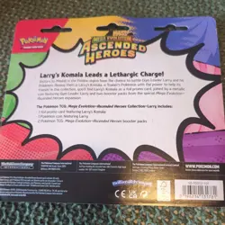Pokemon TCG: Mega Evolution Ascended Heroes Collection Larry - Image 2