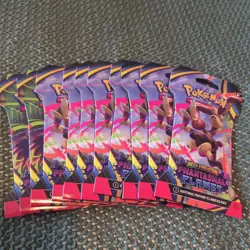 10 X Pokemon Phantasmal Flames Booster Pack - FACTORY SEALED - Image 1