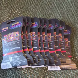 10 X Pokemon Phantasmal Flames Booster Pack - FACTORY SEALED - Image 2
