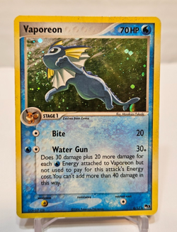 Vaporeon 6/17 Holo Rare POP Series 3 Pokemon 1554 - Image 1