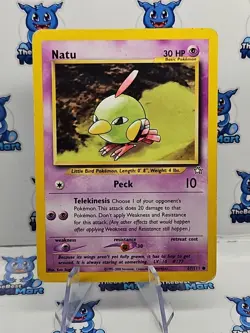 Natu 67/111 Neo Genesis Pokemon MP - Image 1