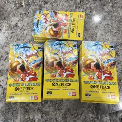 X25 One Piece TCG OP15 Adventure On Kami’s Island Sleeved Booster Pack Lot Of 25 - Image 1