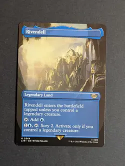 MTG - Rivendell Borderless, NM - Lord of the Rings: Tales of Middle Earth, Magic - Image 5